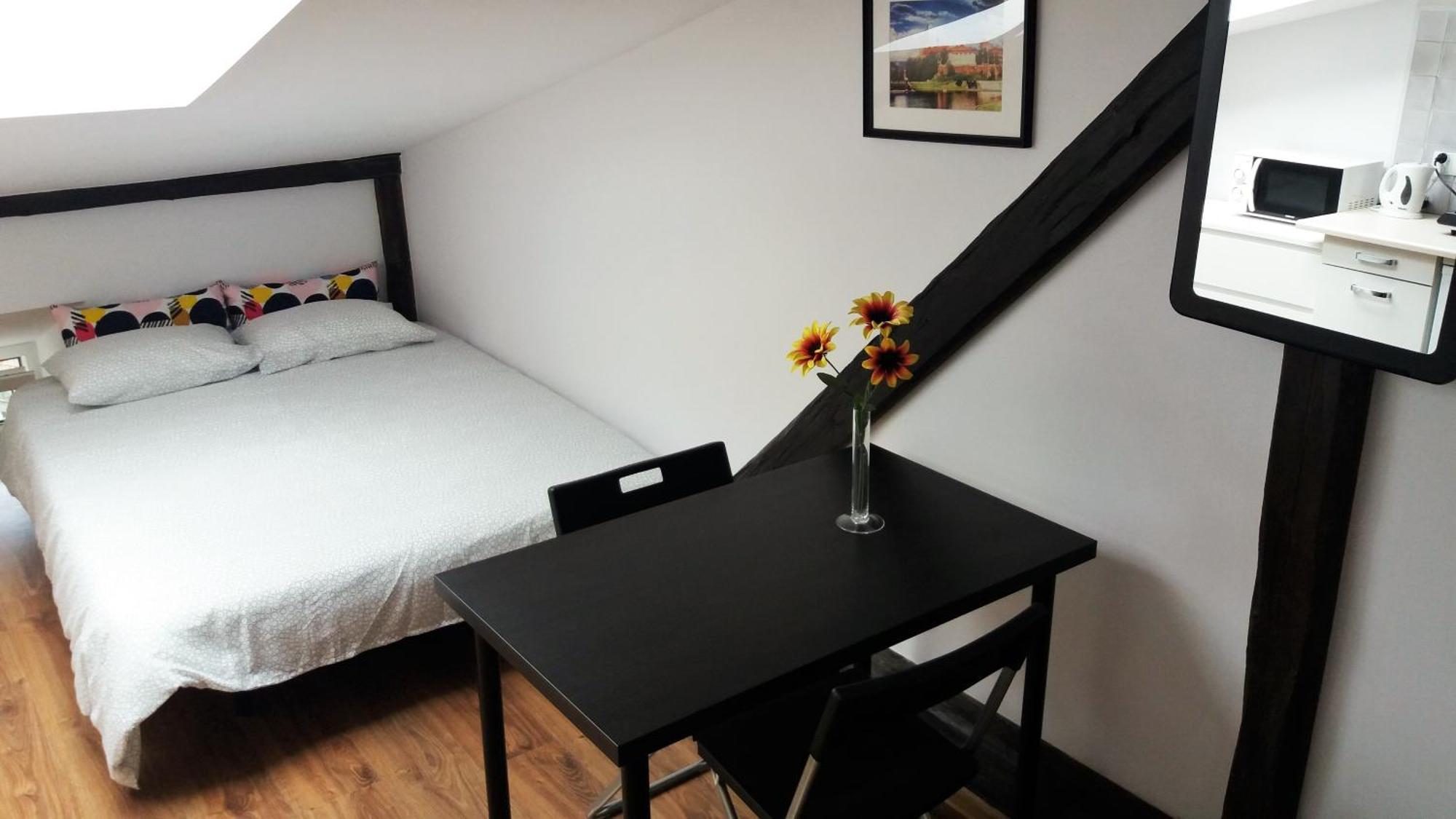 Nice Attic Studio Close To Old Town Air Conditioning - Klimatyzacja 克拉科夫 外观 照片