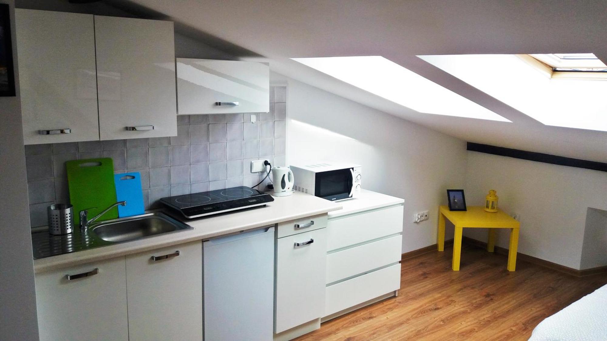 Nice Attic Studio Close To Old Town Air Conditioning - Klimatyzacja 克拉科夫 外观 照片